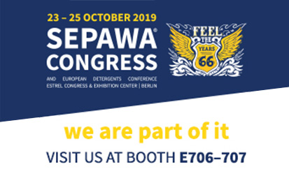 Einladung SEPAWA Congress 23. - 25. Oktober 2019