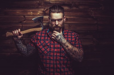 The grooming tough guy – natural beard treatment